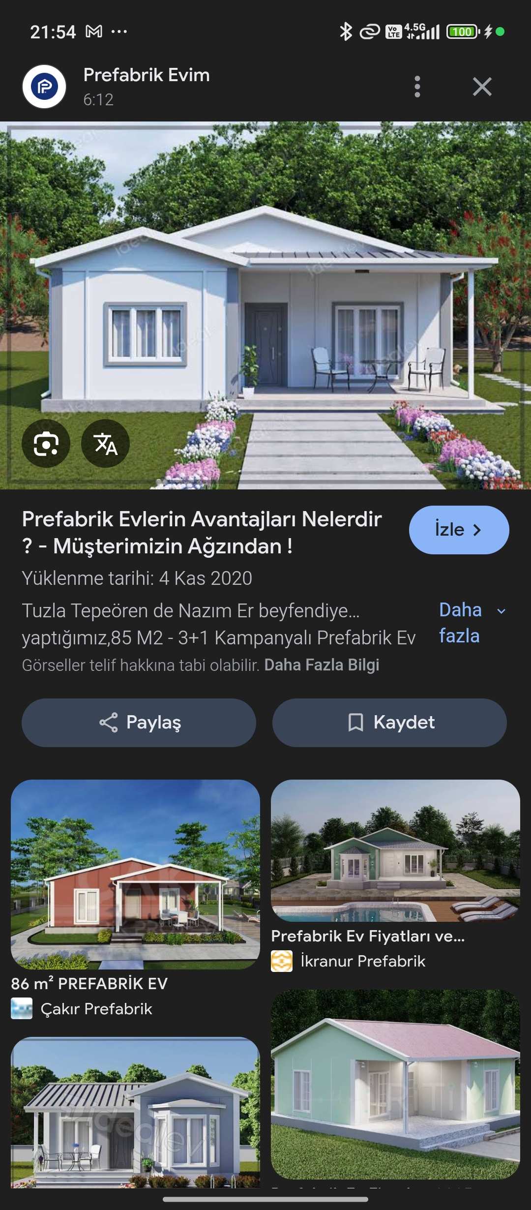 Prefabrik ev yapimi görsel 2